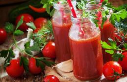 Rajčatová šťáva pro efektivní hubnutí při dietě